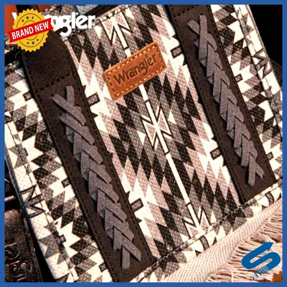 Mini Tote Bag Western Crossbody Purse Aztec Top Handle Handbag Chic